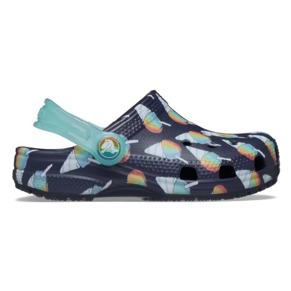 CROCS CLASSIC CLOG T SNOW CONE NAVY
