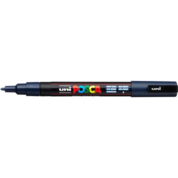 POSCA ΜΑΡΚΑΔΟΡΟΣ PC-3M 0.9-1.3mm - NAVY BLUE