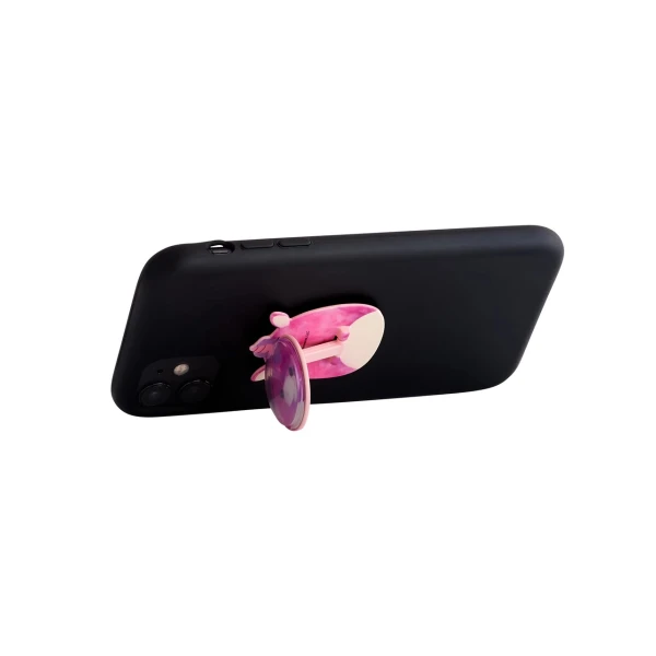 SQUISHMALLOWS UNIVERSAL PHONE GRIP & ΒΑΣΗ ΣΤΗΡΙΞΗΣ - LOLA THE UNICORN