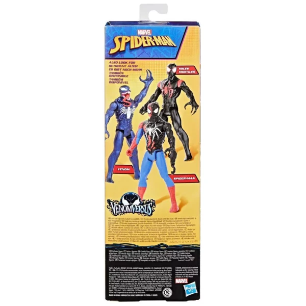 MARVEL SPIDERMAN VENOMVERSUS TITAN HERO SERIES ΦΙΓΟΥΡΑ MILES MORALES