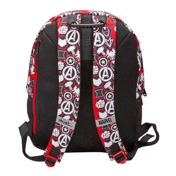 MUST PRIMARY SCHOOL BACKPACK 32X15X45 cm 3 CASES AVENGERS HEROES