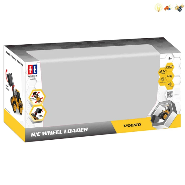REMOTE CONTROL VOLVO LOADER 1:20 WITH LIGHTS & SOUNDS 2.4GHz USB
