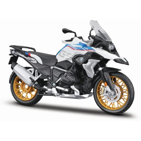 MAISTO 1:12 MOTORCYCLES - BMW R1250 GS WHITE RED BLUE