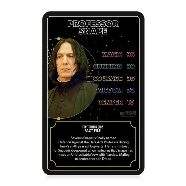 WINNING MOVES ΠΑΙΧΝΙΔΙ ΚΑΡΤΩΝ TOP TRUMPS SPECIALS - HARRY POTTER HEROES OF HOGWARTS - ΑΓΓΛΙΚΗ ΕΚΔΟΣΗ