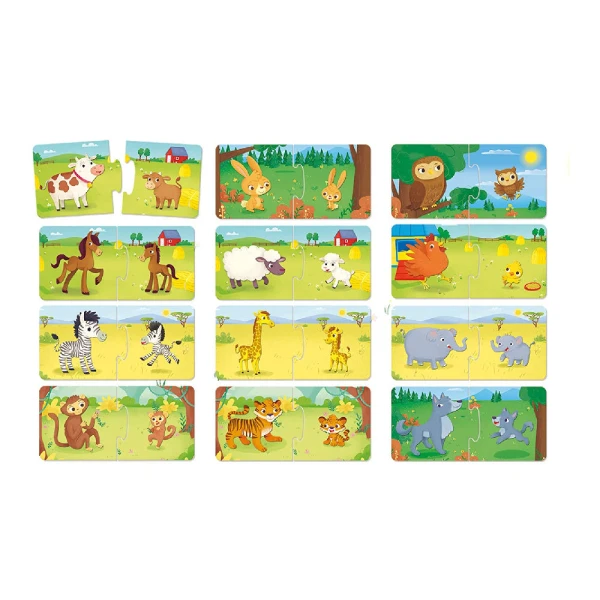 LISCIANI EDUCATIONAL CAROTINA BABY MEMO THE ANIMALS