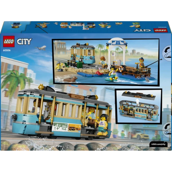 LEGO® CITY TRAINS ΚΛΑΣΙΚΟ ΠΑΡΑΘΑΛΑΣΣΙΟ ΤΡΑΜ