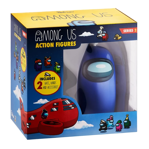 P.M.I. AMONG US ΦΙΓΟΥΡΑ ΔΡΑΣΗΣ 17 εκ. S2 1 PACK AU6502 - 4 ΣΧΕΔΙΑ