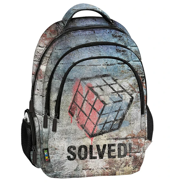 MULTI-COMPARTMENT BACKPACK SOLVED RUBIKS