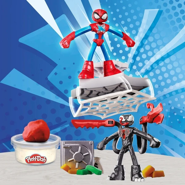 PLAY-DOH ΣΕΤ ΠΑΙΧΝΙΔΙΟΥ HERO ADVENTURE MARVEL