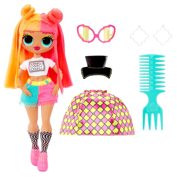 L.O.L. SURPRISE O.M.G. HoS DOLL ΚΟΥΚΛΑ NEONLICIOUS