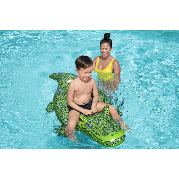 BESTWAY INFLATABLE RIDE-ON 152X71 cm BUDDY CROC
