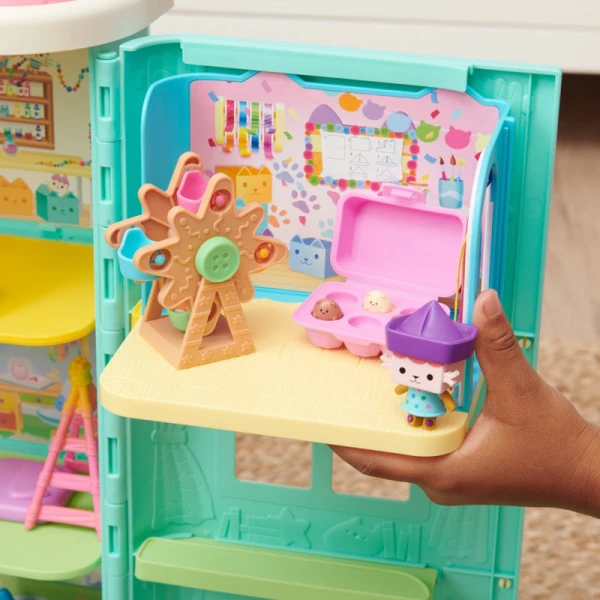 GABBY\'S DOLLHOUSE ΜΙΝΙ ΣΕΤ ΔΩΜΑΤΙΑ ΚΟΥΚΛΟΣΠΙΤΟΥ - ART STUDY