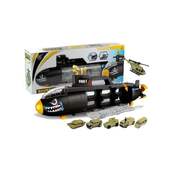 SUBMARINE WITH CARS