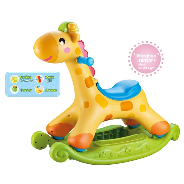 GIRAFFE WALKER 2 IN 1 WITH SOUNDS AND LIGHTS