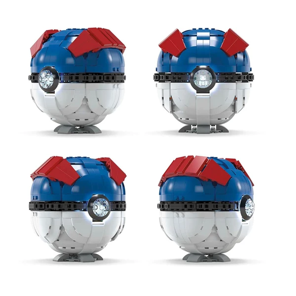 MEGA POKEMON - JUMBO GREAT BALL WITH LIGHT 299 pcs