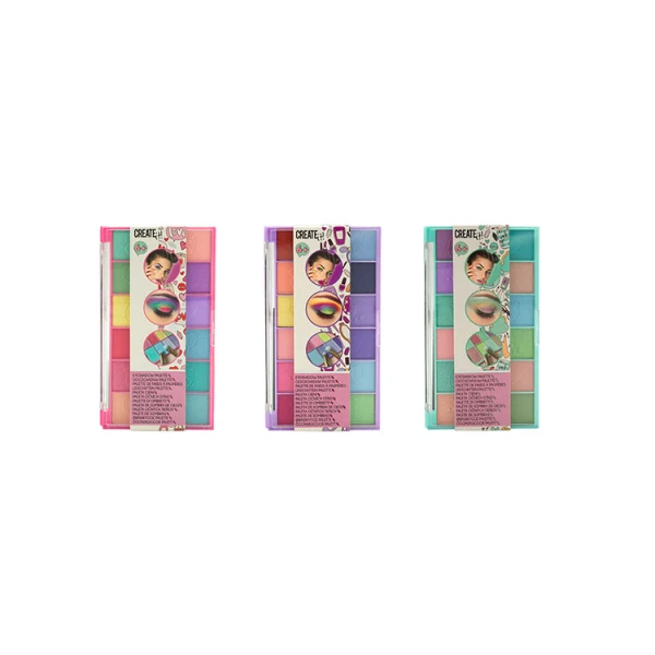CREATE IT! EYE SHADOW PALETTE - 3 DESIGNS