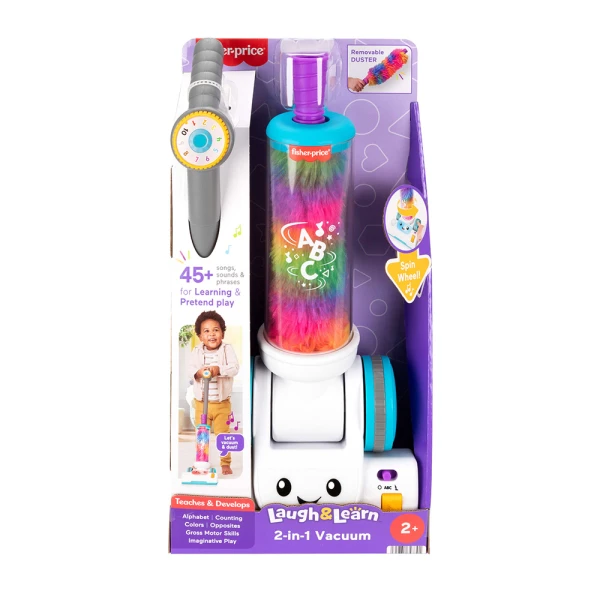 FISHER PRICE LAUGH & LEARN EDUCATIONAL VACUUM
