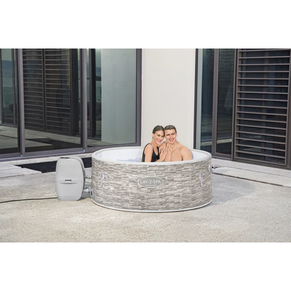 BESTWAY ΣΕΤ ΣΠΑ LAY-Z-SPA 155x60 εκ. VANCOUVER AIRJET PLUS