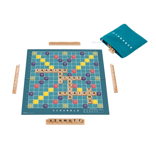 ΕΠΙΤΡΑΠΕΖΙΟ ΠΑΙΧΝΙΔΙ ΝΕΟ SCRABBLE ΜΕ ΞΥΛΙΝΑ ΓΡΑΜΜΑΤΑ
