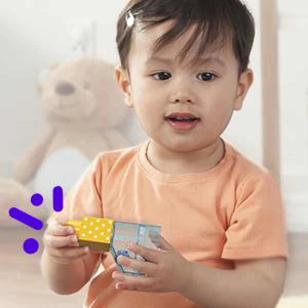 MEGA BLOCKS SENSORY LINE - SAFARI 15 pcs