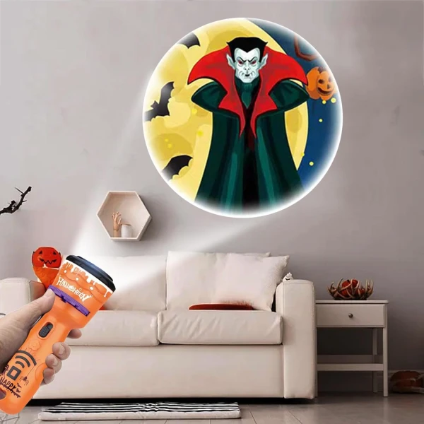 ΠΡΟΤΖΕΚΤΟΡΑΣ ΕΙΚΟΝΩΝ HALLOWEEN ΜΕ ΦΩΤΑ ΚΑΙ ΗΧΟΥΣ