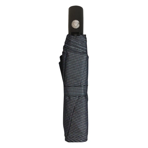 UMBRELLA UNISEX FOLDABLE 3S AUTOMATIC R55 cm CHECKERED TREND - SEVERAL COLORS