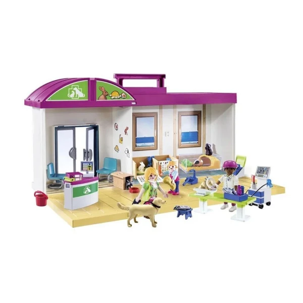 PLAYMOBIL MY LIFE ΒΑΛΙΤΣΑΚΙ ΚΤΗΝΙΑΤΡΙΚΗ ΚΛΙΝΙΚΗ