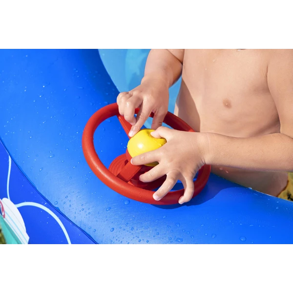 BESTWAY INFLATABLE FAMILY POOL 212X155X132 cm SEA CAPTAIN