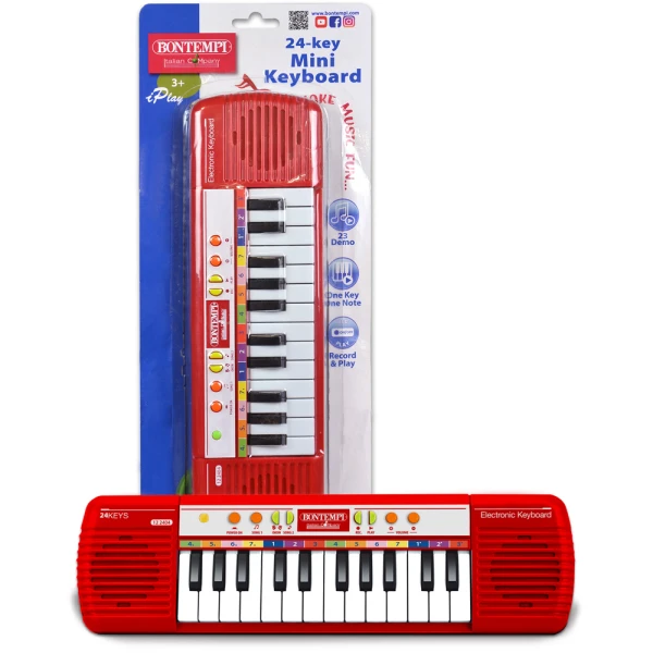 BONTEMPI ΜΙΝΙ ΗΛΕΚΤΡΟΝΙΚΟ KEYBOARD ΜΕ 24 ΚΛΕΙΔΙΑ