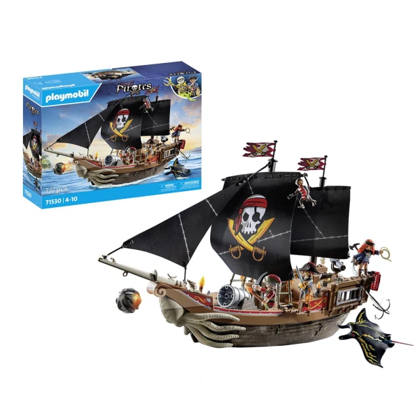 PLAYMOBIL PIRATES LARGE PIRATE SHIP