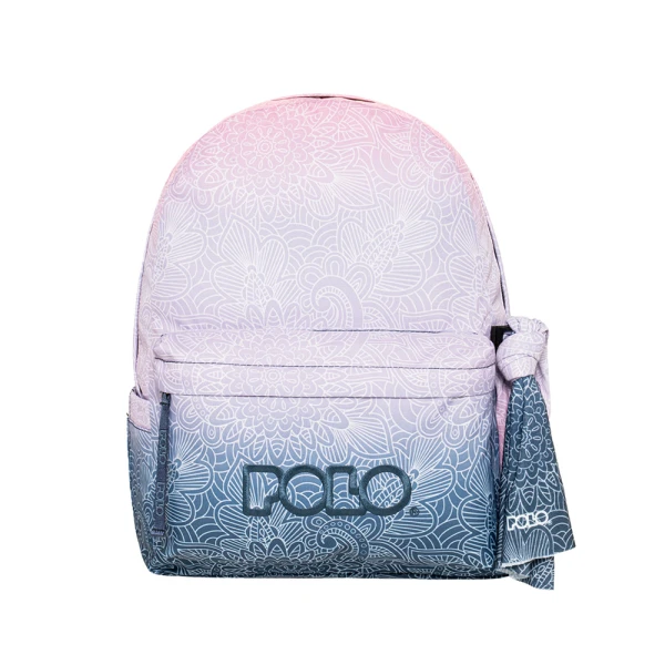 POLO 2026 BACKPACK ORIGINAL DOUBLE SCARF GRADIENT PINK-BLUE