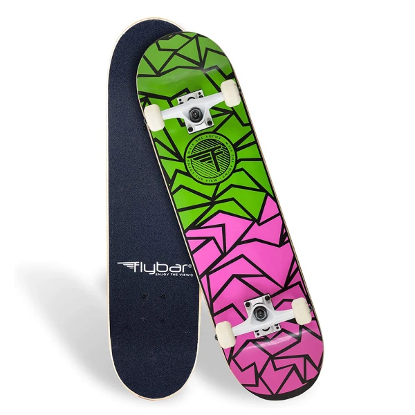 FLYBAR DOUBLE KICK SKATEBOARD 31 INCH - FRACTURE