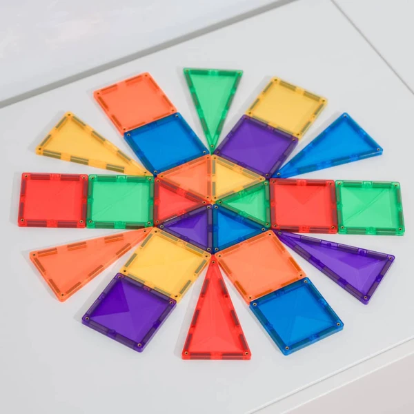 CONNETIX ΜΑΓΝΗΤΙΚΑ ΤΟΥΒΛΑΚΙΑ RAINBOW MINI PACK 24 τεμ.