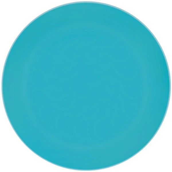 REUSABLE PLATES 25 cm 2 pcs TURQUOISE