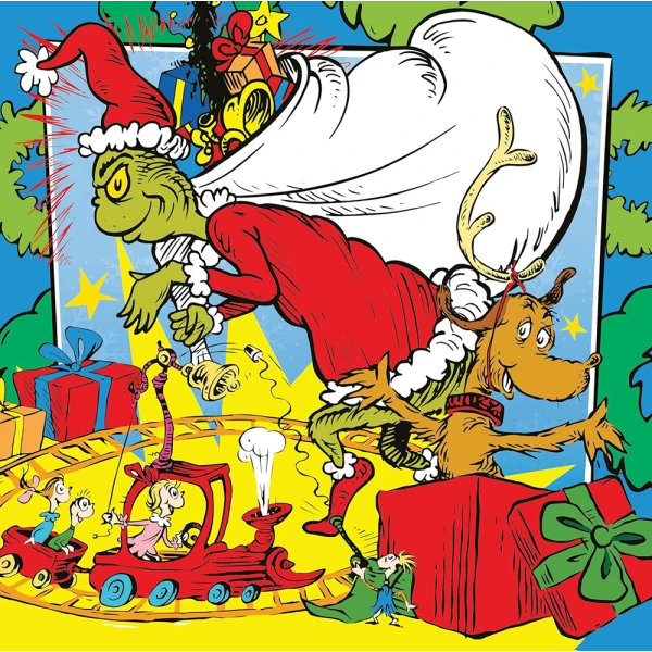 RAVENSBURGER PUZZLE 3X49 pcs MERRY CHRISTMAS GRINCH