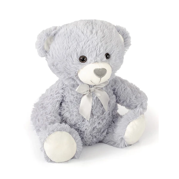 PLUSH SITTING BEAR 30 cm - 5 COLOURS