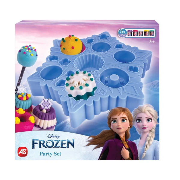AS ΠΛΑΣΤΕΛΙΝΗ DISNEY FROZEN ΠΑΡΤΥ ΜΕ 5 ΒΑΖΑΚΙΑ 250γρ. ΓΙΑ 3+ ΧΡΟΝΩΝ