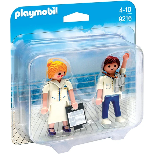 PLAYMOBIL DUO PACK ΠΡΟΣΩΠΙΚΟ ΚΡΟΥΑΖΙΕΡΟΠΛΟΙΟΥ