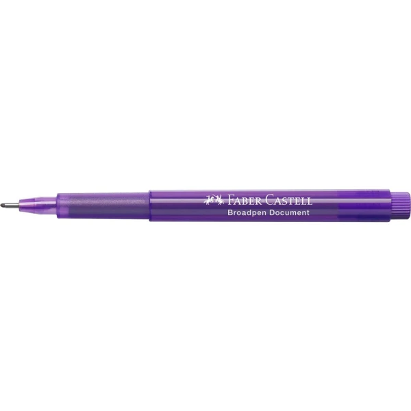 FABER-CASTELL WRITING MARKER BROADPEN PURPLE