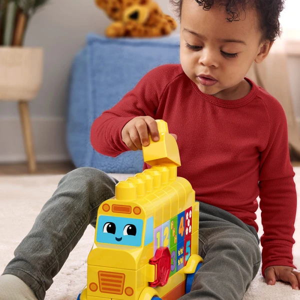 MEGA BLOKS BUILT & COUNT BUS 45pcs