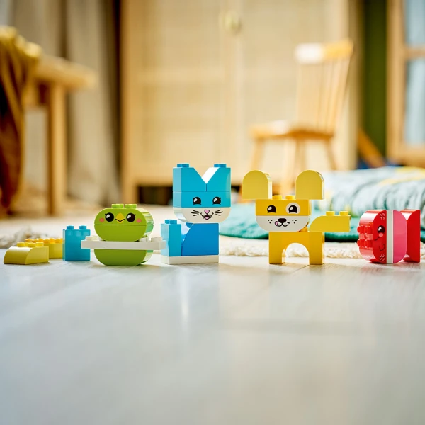LEGO® DUPLO® MY FIRST 3 ΣΕ 1 ΔΗΜΙΟΥΡΓΙΚΑ ΧΑΡΙΤΩΜΕΝΑ ΚΑΤΟΙΚΙΔΙΑ