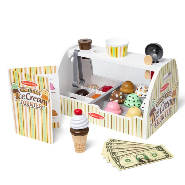 MELISSA & DOUG ΣΕΤ ΞΥΛΙΝΟΣ ΠΑΓΚΟΣ ΠΑΓΩΤΟΥ