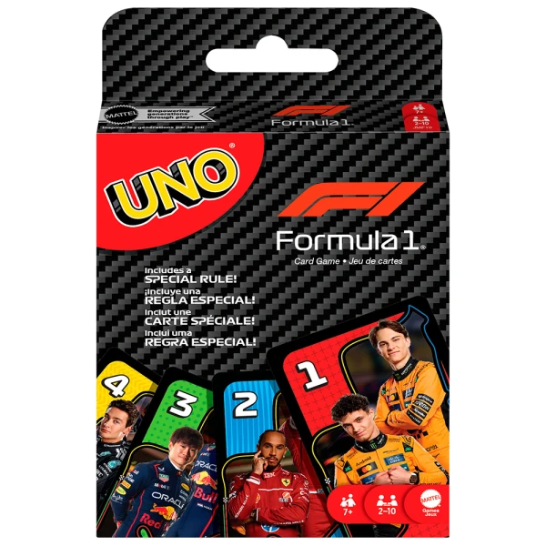 ΕΠΙΤΡΑΠΕΖΙΟ ΚΑΡΤΩΝ UNO FORMULA 1