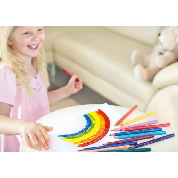 FABER-CASTELL ΞΥΛΟΜΠΟΓΙΕΣ JUMBO GRIP ΣΕΤ 12