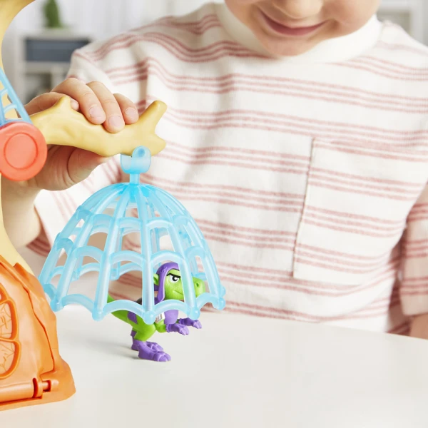 SPIDEY AND HIS AMAZING FRIENDS DINO WEBS PLAYSET