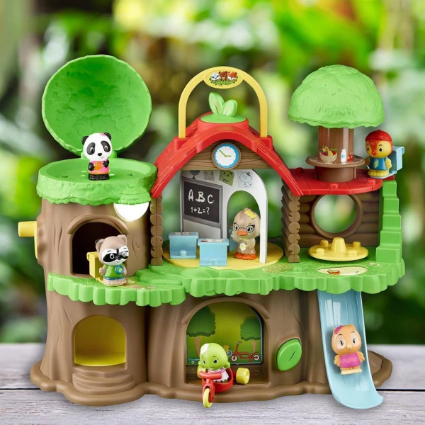 KLOROFIL EDUCATIONAL TOY THE LARGE SCHOOL WITH 3 CHARACTERS & ACCESSORIES