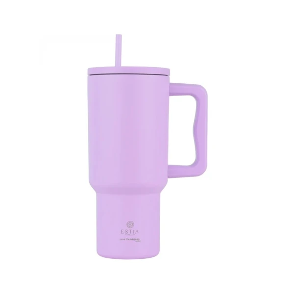 ESTIA HOME ART ΠΟΤΗΡΙ XL 900ml ΜΕ ΚΑΛΑΜΑΚΙ - LAVENDER PURPLE
