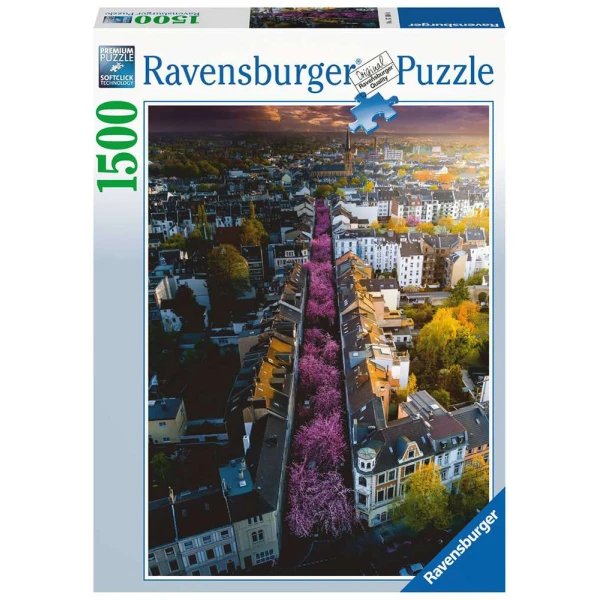 RAVENSBURGER ΠΑΖΛ 1500 τεμ. ΑΝΘΙΣΜΕΝΗ ΒΟΝΝΗ