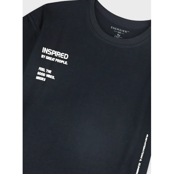ENERGIERS BLOUSE BOY BLACK