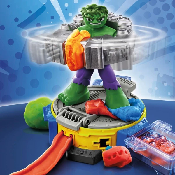 PLAY-DOH PLAYSET MARVEL HULK SMASH AND SQUISH